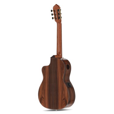 Guitare Manuel Rodiguez Electro-acoustique Café Cortado Cutaway Bois de rose