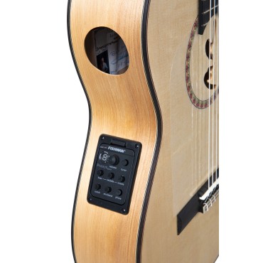 Guitares de maître Signature Legacy FLAMENCO FF Sabicas Cutaway