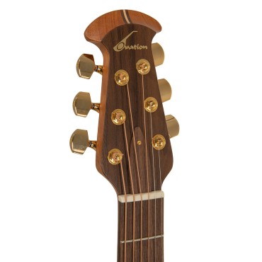 Guitare Ovation électro-acoustique Pro Series Elite USA Natural Satin
