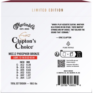 Martin Eric Clapton MEC12 light