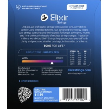 Elixir Electric NanoWeb 12102 medium
