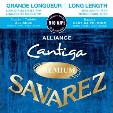 Savarez Alliance Cantiga premium 510AJPL grande longueur tension forte