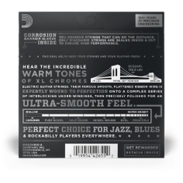 D'Addario ECG24PL tension Jazz light