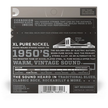 D'Addario EPN22 Tension Jazz Medium