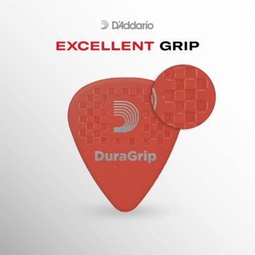 Médiator D'addario Duragrip 0,70mm Light/Medium - Lot de 10