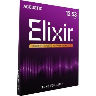 Elixir Acoustic Nanoweb Phosphore Bronze 16052 light