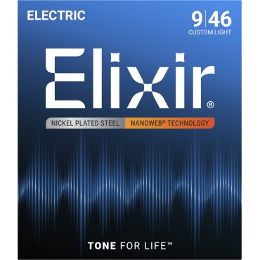 Elixir Electric NanoWeb 12027 custom light