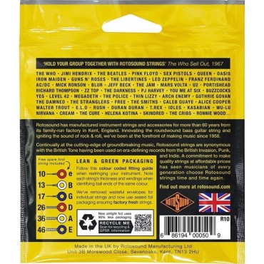 Rotosound Roto Yellows R10 Regular