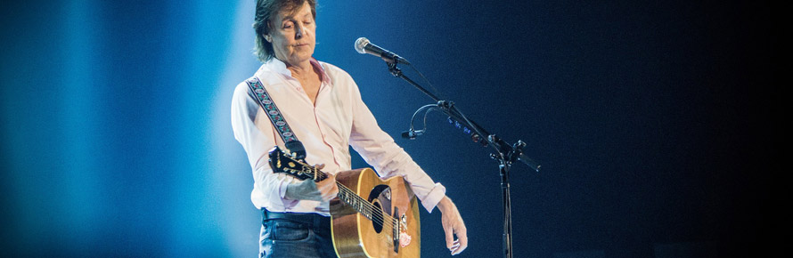 Guitare gaucher comme Paul McCartney