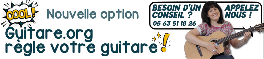 Reglages guitare par guitare.org